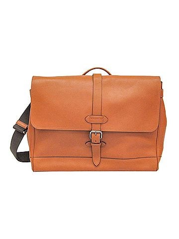 Coach Coach Hudson Messenger F23204 Men's Leather Briefcase,Shoulder Bag Brown (view 1)
