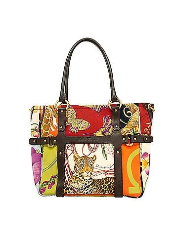 Salvatore Ferragamo Salvatore Ferragamo Nylon Multicolor Tote Bag for Women P3422434 (view 1)