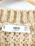 Mango Camo Tan Pullover Sweater Size S - photo 3