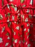J.Crew Floral Red Casual Dress Size S - photo 4