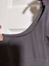 Torrid 100% Polyester 70% Cotton 30% Nylon Solid Gray Sleeveless Blouse Size 10 - photo 6