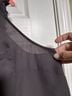 Torrid 100% Polyester 70% Cotton 30% Nylon Solid Gray Sleeveless Blouse Size 10 - photo 7