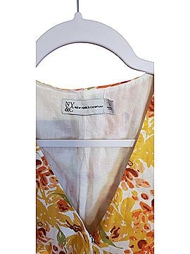 New York & Company Short Sleeve Blouse (view 2)