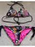 Volcom Floral Multi Color Two Piece Swimsuit Size L - photo 4