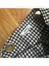Miaou Checkered-gingham Black White Casual Pants Size M - photo 3
