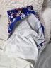 Mario Serrani Floral Blue Pink White Skort Size XXL - photo 4