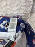 Mario Serrani Floral Blue Pink White Skort Size XXL - photo 7