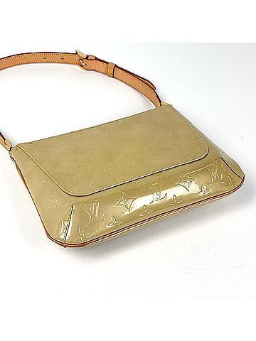 Louis Vuitton Louis Vuitton Thompson Street Shoulder Bag, Enamel Monogram Vernis, Beige, M91008, Women's (view 2)
