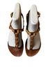 Tory Burch 100% Leather Brown Sandals Size 8 1/2 - photo 1