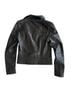 DSTLD 100% Lambskin Black Blazer Size S - photo 2