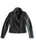 DSTLD 100% Lambskin Black Blazer Size S - photo 1