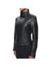 DSTLD 100% Lambskin Black Blazer Size S - photo 11