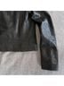 DSTLD 100% Lambskin Black Blazer Size S - photo 12