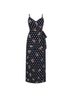 Philosophy Polka Dots Black Multi Color Casual Dress Size 4 - photo 1