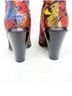 Azalea Wang 100% Faux Leather Snake Print Multi Color Boots Size 7 - photo 6
