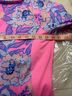 Lilly Pulitzer Floral Pink Blue One Piece Swimsuit Size L - photo 4
