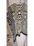 Allie & Rob Animal Print Black White Casual Sweaters Size 2X - photo 4