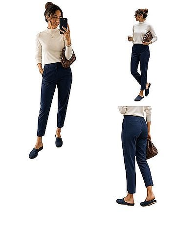 Athleta Brooklyn Ankle Pant Casual Pants (view 2)