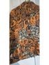 Chico's 77% Polyester 23% Rayon 100% Polyester Snake Print Multi Color Jacket Size 2 - photo 5