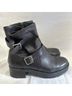 Kork-Ease 100% Leather Black Boots Size 9 - photo 5