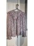 Boden Floral Multi Color Long Sleeve Blouse Size 12 - photo 9