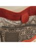 Brighton 100% Leather Floral Red Ivory Silver Leather Tote One size - photo 4