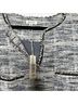 Max Studio Tweed Blue White Casual Dress Size XL - photo 3