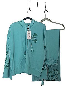 Chaser Little Mermaid Hoodie &amp; Lounge Pants Casual Pants (view 1)