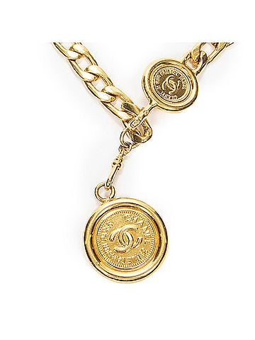 Chanel CC Medallion Chain Belt (view 2)