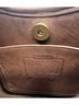 Coach 100% Leather Solid Brown Shoulder Bag One size - photo 4