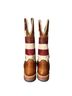 Shyanne Stars Brown Red Boots Size 7 1/2 - photo 2