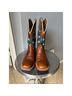 Shyanne Stars Brown Red Boots Size 7 1/2 - photo 9