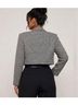 Express Plaid Black White Blazer Size XL - photo 7