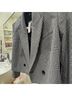 Express Plaid Black White Blazer Size XL - photo 10