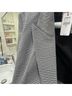 Express Plaid Black White Blazer Size XL - photo 13