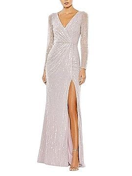 Mac Duggal Faux Wrap Cocktail Dress (view 1)