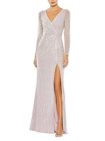 Mac Duggal Faux Wrap Cocktail Dress (view 1)