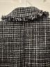 Theory 100% Wool Plaid Black Gray Blazer Size 2 - photo 6