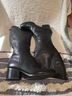 Born 100% Leather Black Boots Size 9 1/2 - photo 5