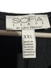 Sofia by Sofia Vergara Black Wool Dress Size XXL - photo 2