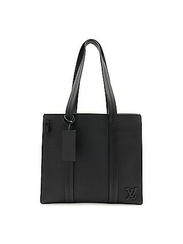 Louis Vuitton LOUIS VUITTON LV Aerogram Takeoff Tote Bag Shoulder Leather Noir Black M57308 (view 2)