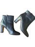L.K. Bennett 100% Leather Animal Print Gray Boots Size EU 40 - photo 1