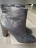 L.K. Bennett 100% Leather Animal Print Gray Boots Size EU 40 - photo 6