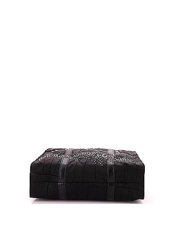 Prada Patchwork Shopping Tote Embellished Re-Nylon Medium (view 2)