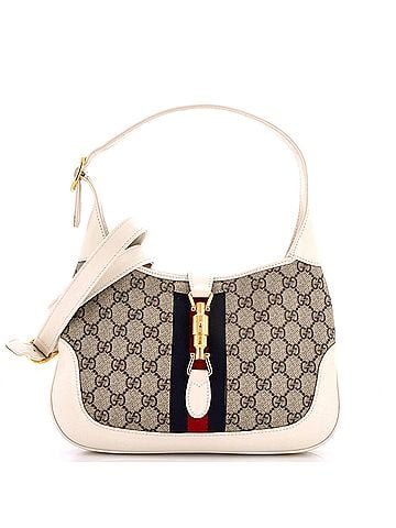 Gucci Jackie 1961 Hobo GG Coated Canvas Small (view 1)
