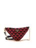 Prada Symbole Triangle Bag Leather and Jacquard Mini One size - photo 1