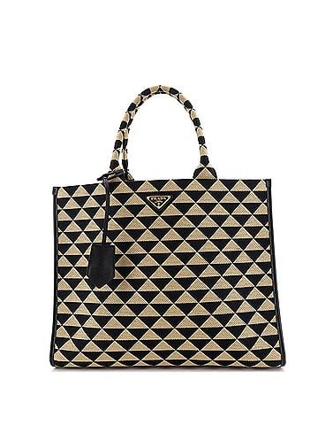 Prada Symbole Shopper Tote Jacquard Large (view 1)