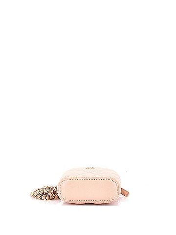 Chanel Vertical Classic Vanity Case with Chain Quilted Caviar Mini (view 2)