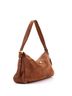 Prada 100% Leather Brown Aimee Shoulder Bag Nubuck Large One size - photo 3