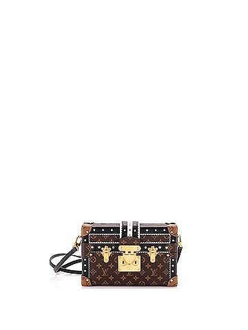 Louis Vuitton Petite Malle Handbag Limited Edition Brogue Reverse Monogram Canvas and Leather (view 1)